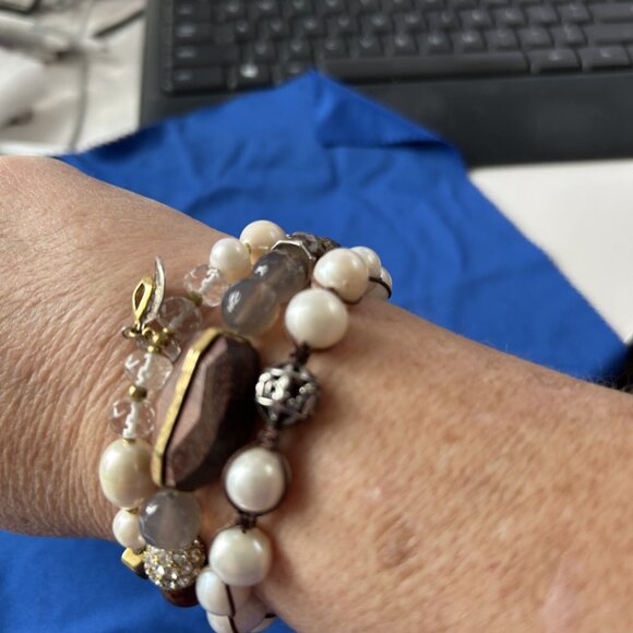 Silpada "Down to Earth" Stretch Bracelet B3168 - Picture 6 of 7